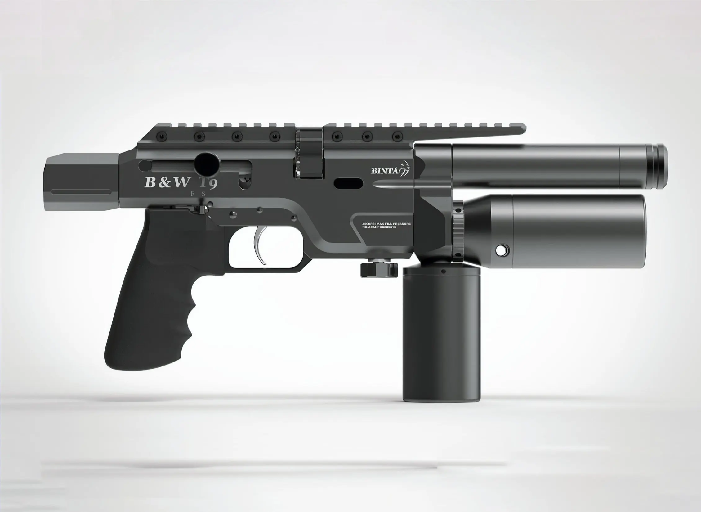 BinTac Air Rifle T9 2024 folding rear stock included - Image 2