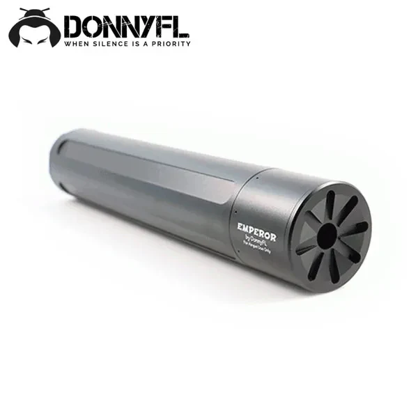 DonnyFL Emperor V3 Airgun Moderator M18x1 (.308/.357) – Big Bore Suppressor